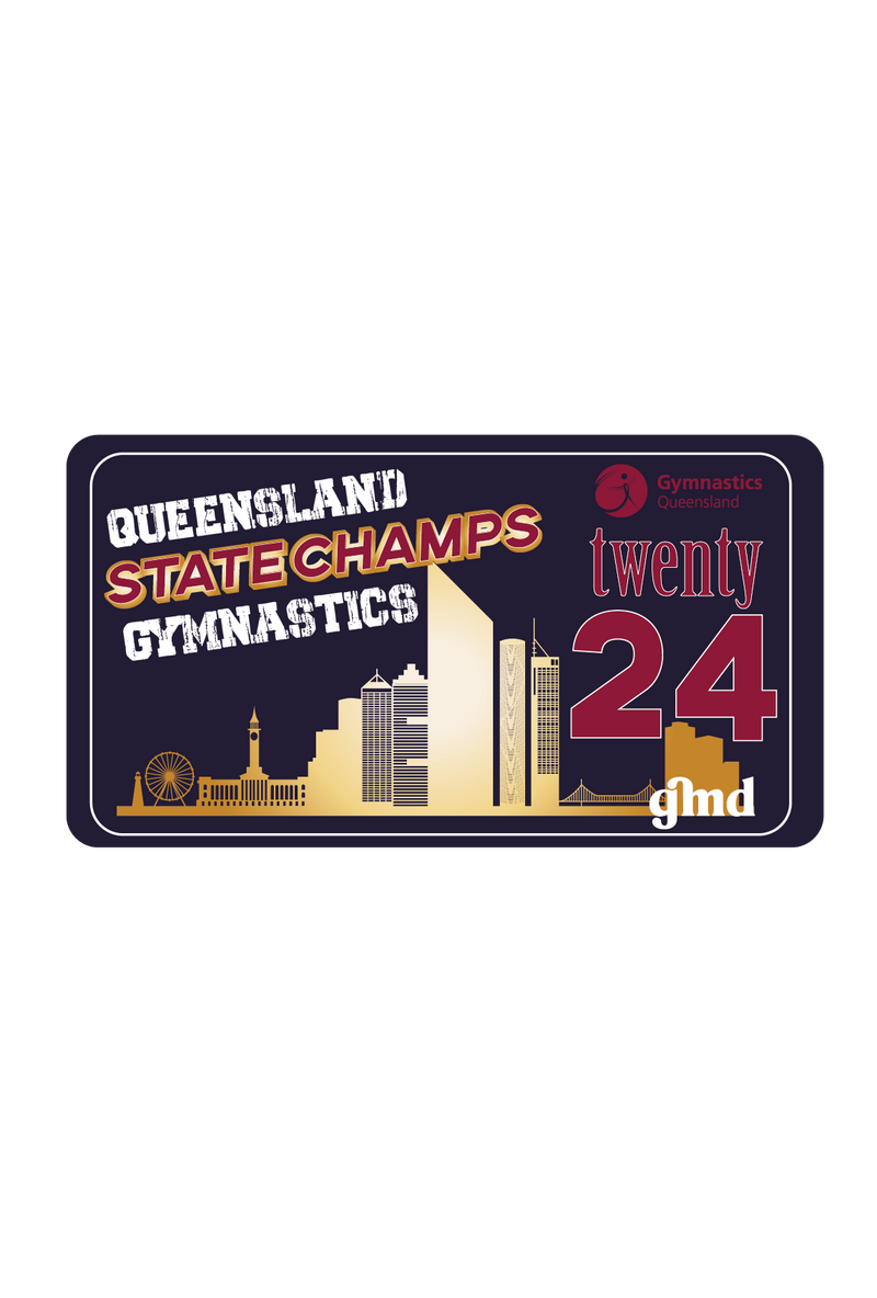 2024 QLD State Championships - Lapel Pin
