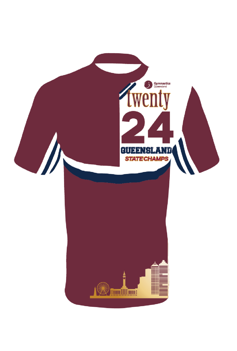 2024 QLD State Championships- Sublimated Tee Shirt