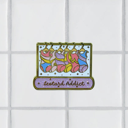 Leotard Addict Pin