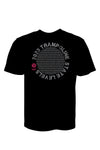 2023 Gym QLD Trampoline State Levels- Black Tee Shirt