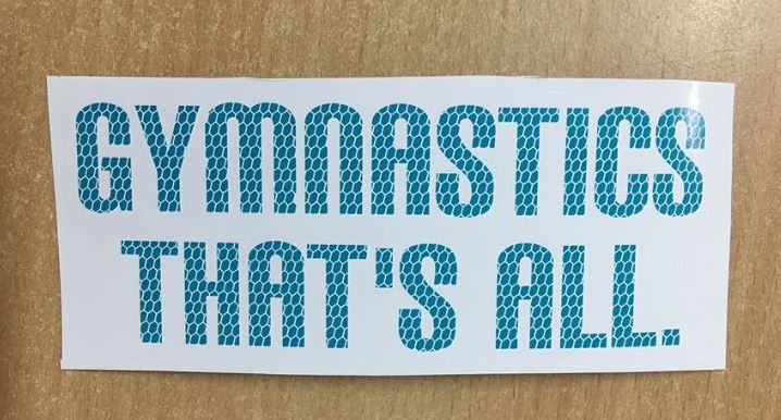 Sticker - Gymnastics That's All