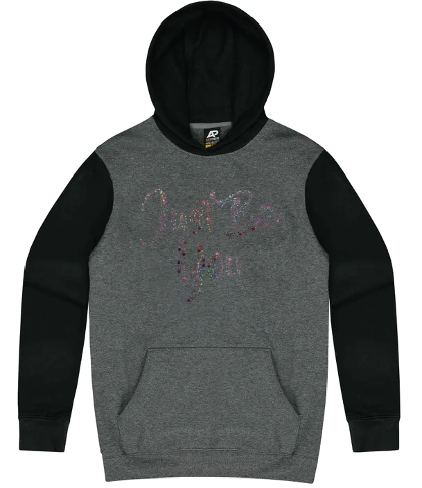 Pink Just Be You Sequin Hoodie