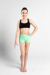 GMD Activewear Australia Lime Green Gymnastics Shorts
