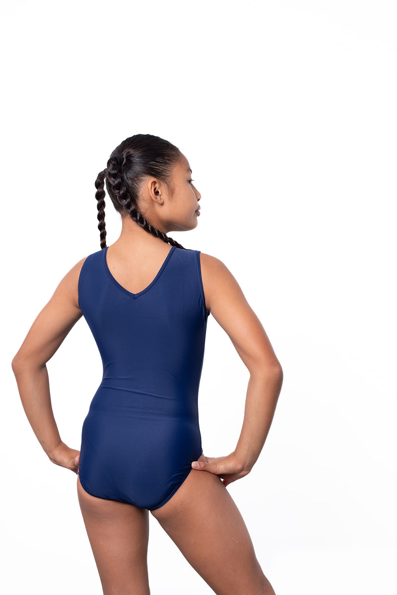 Navy Lycra Leotard