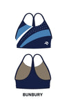 PCYC WA- T Back Crop Top- Centre Colour