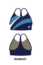 PCYC WA- T Back Crop Top- Centre Colour