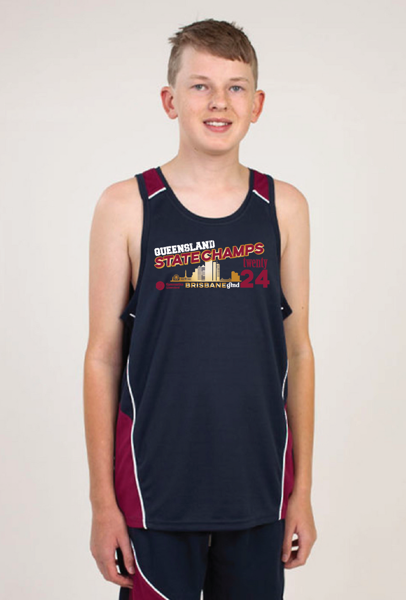 2024 QLD State Championships- Unisex Singlet