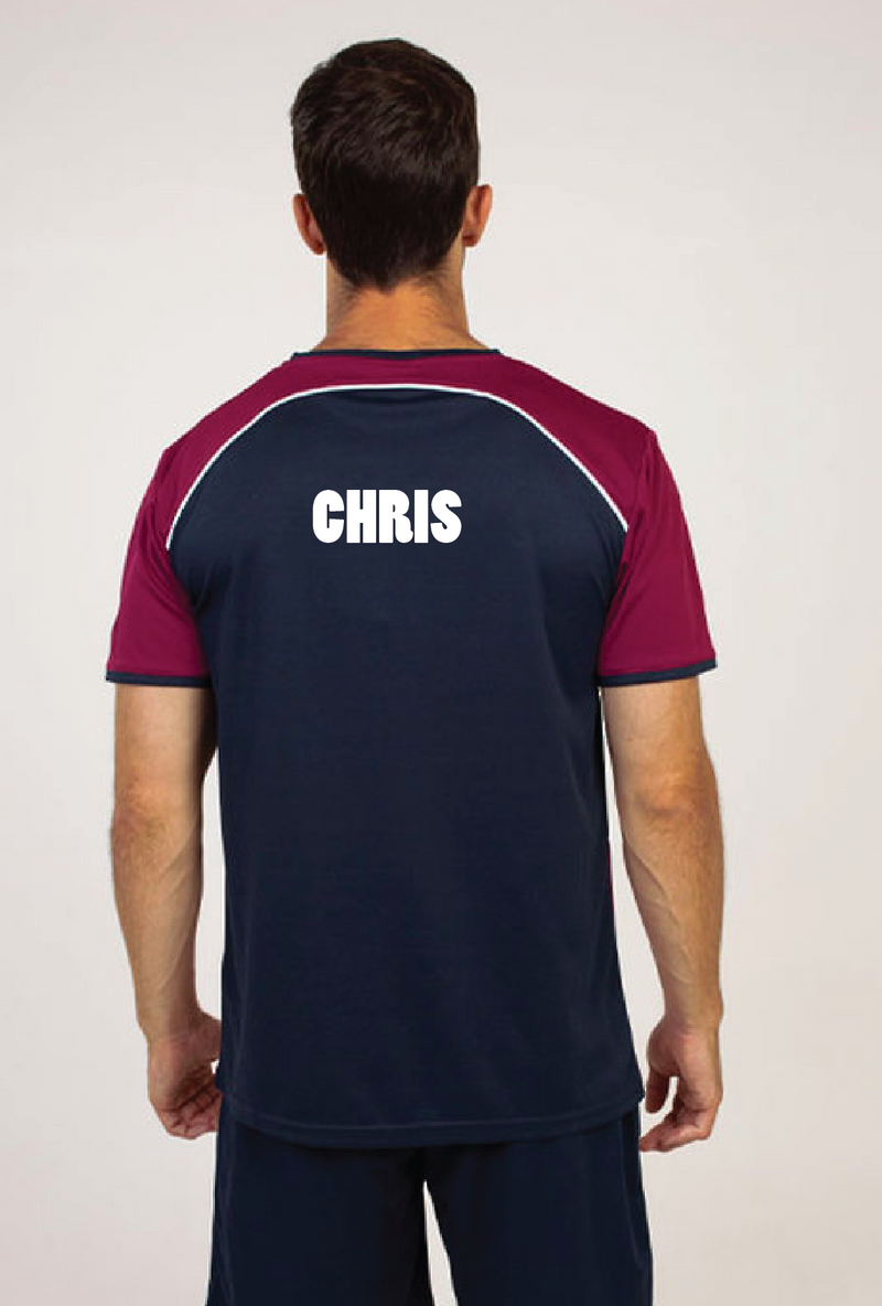 2024 QLD State Championships- Navy/Maroon Tee Shirt