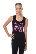 Tamworth CCC25- Luxe Singlet- Black