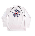2023 Battle For Waterloo White L/S Polo Shirt- DPSS