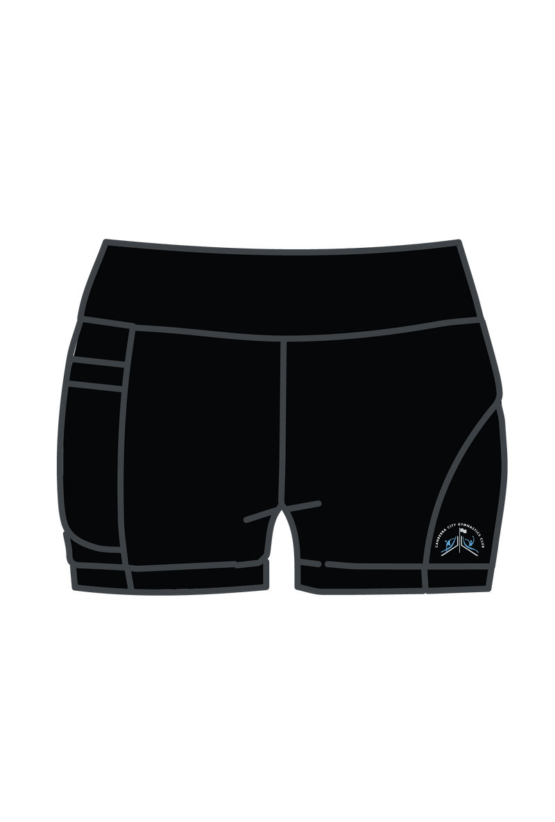 CCGC Luxe Black Shorts