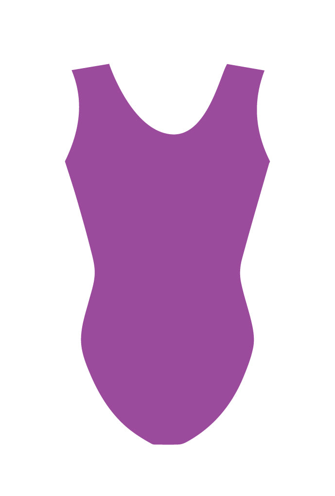 Central West Gym- Purple Mystique Tank Leotard