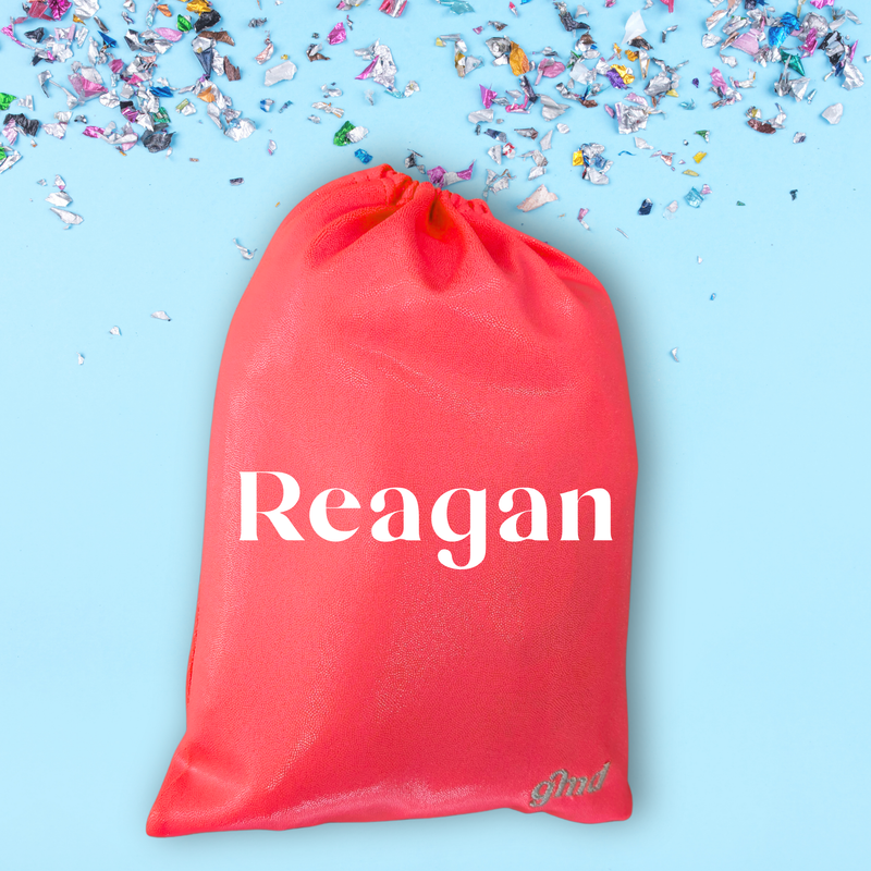 Neon Coral Mystique Guard Bag (name optional)