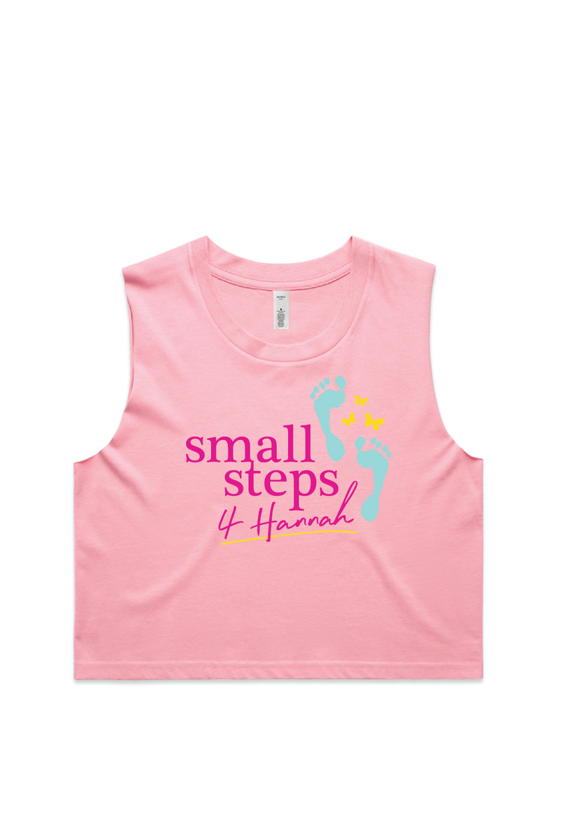 SS4H Bubblegum crop tank top