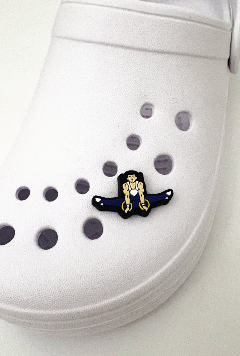Blue MAG Rings-  Croc Jibbitz