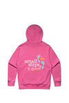 Small Steps 4 Hannah Charity Pink Relaxed Fit Hoodie