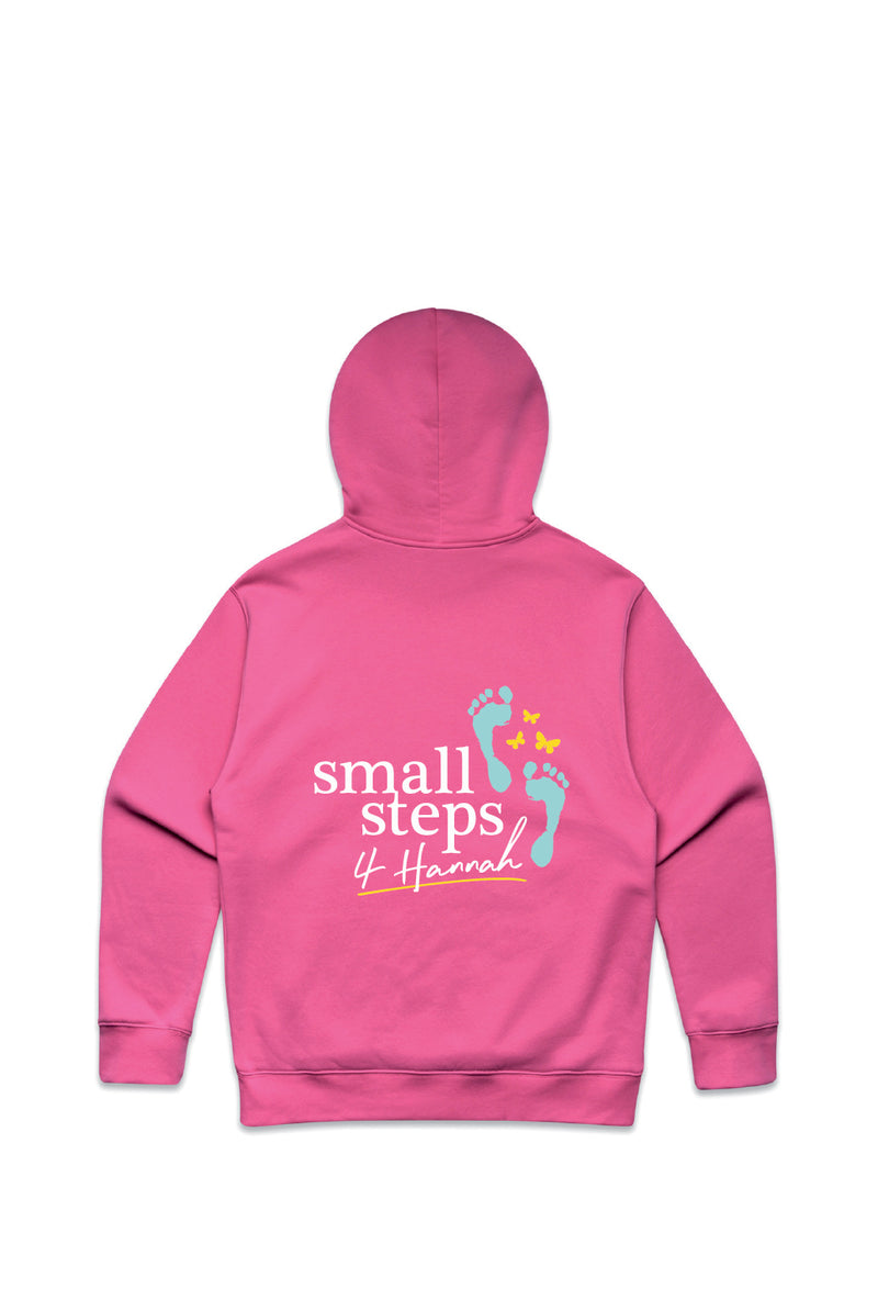 Small Steps 4 Hannah Charity Pink Relaxed Fit Hoodie