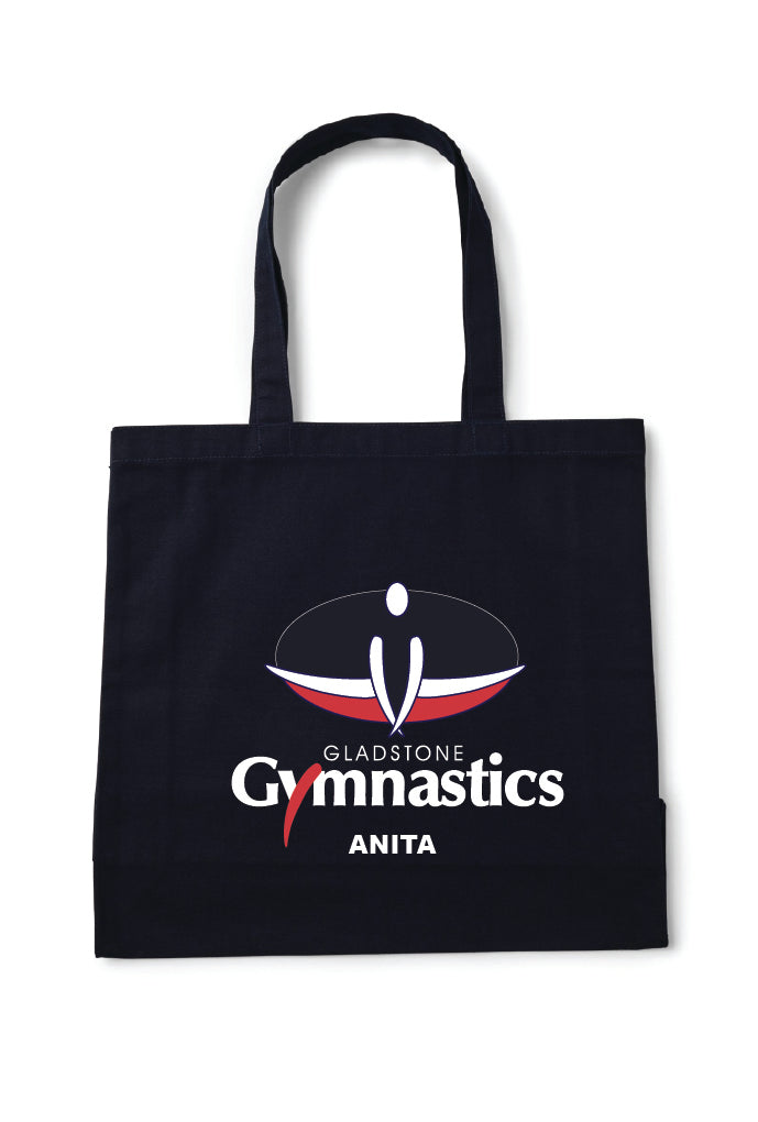 Gladstone Gymnastics- Navy Heavy Tote Bag