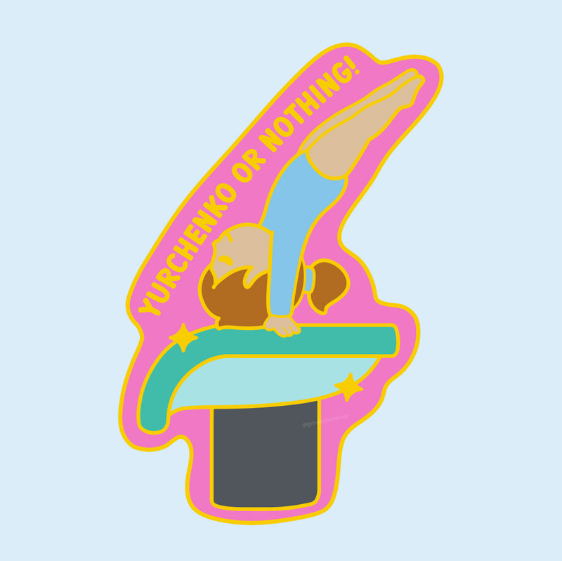 Yurchenko or Nothing Pin