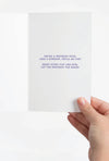 Purple Leap Birthday Card