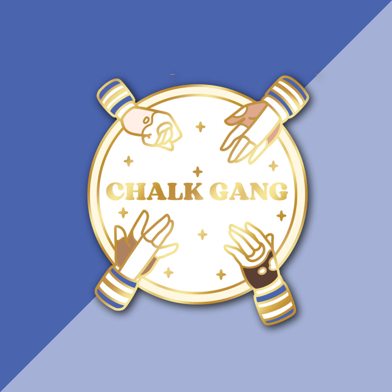Chalk Gang Pin