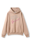 Sequin "Be the girl who decided to go for it"- Oversized Hoodie