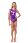 Purple Mystique Tank Leotard