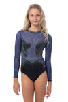 Parisian Competition Leotard - Storm