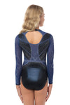 Parisian Competition Leotard - Storm
