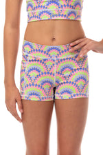 Luxe Shorts - Rainbow Ripples