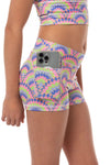 Luxe Shorts - Rainbow Ripples