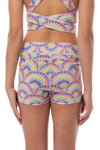 Luxe Shorts - Rainbow Ripples