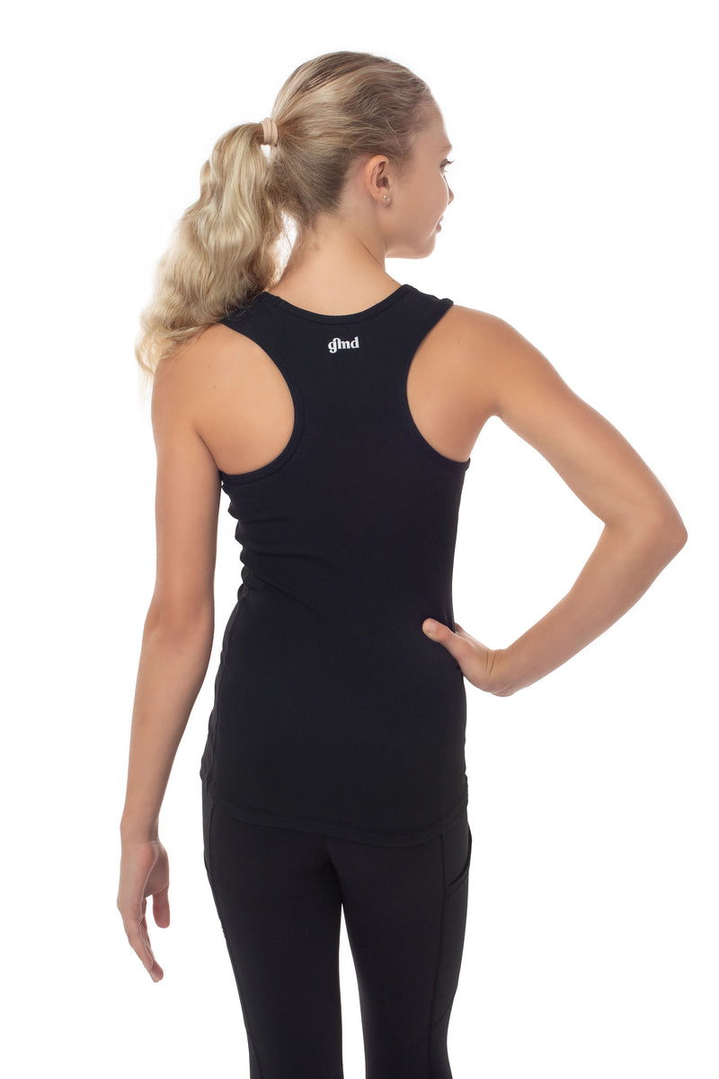 Tamworth CCC25- Luxe Singlet- Black