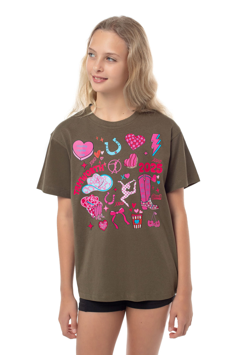 Tamworth CCC25- Event Tee- Olive