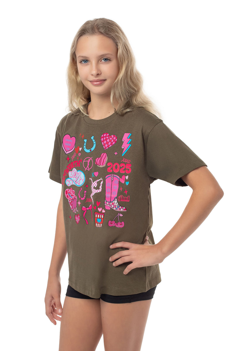 Tamworth CCC25- Event Tee- Olive