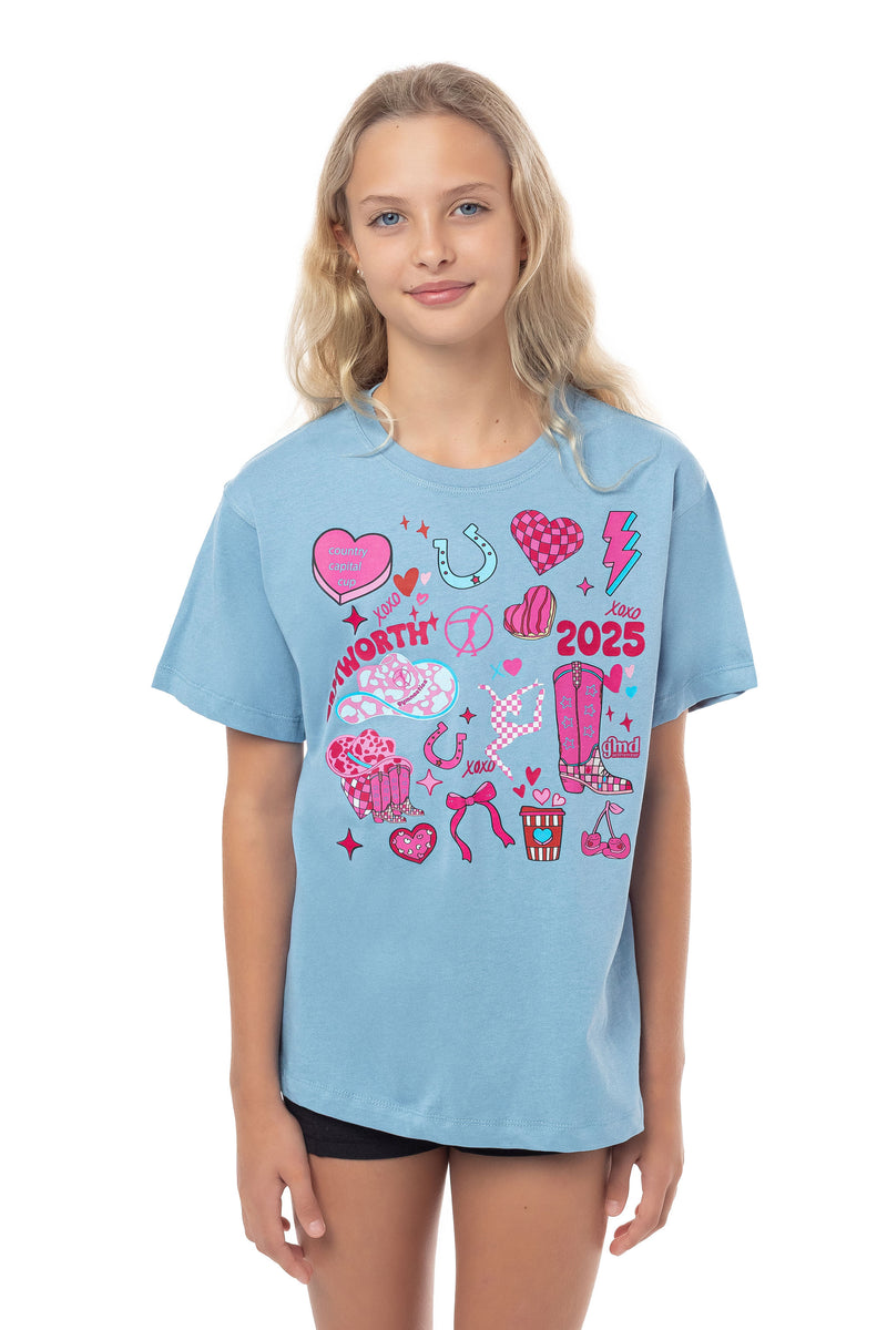 Tamworth CCC25- Event Tee- Seafoam Blue