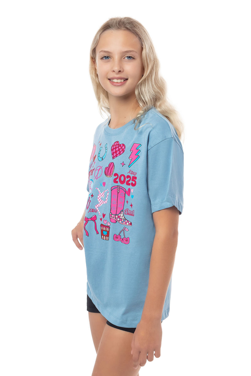 Tamworth CCC25- Event Tee- Seafoam Blue