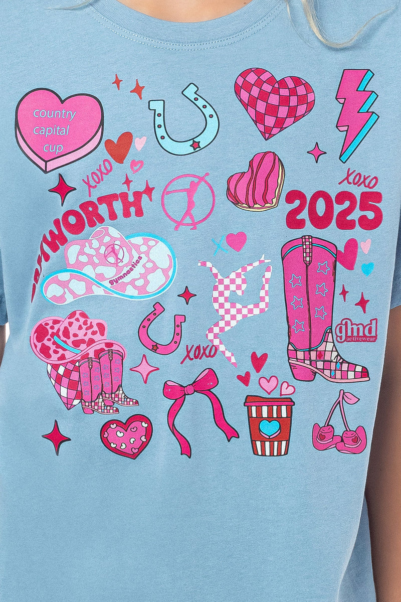 Tamworth CCC25- Event Tee- Seafoam Blue