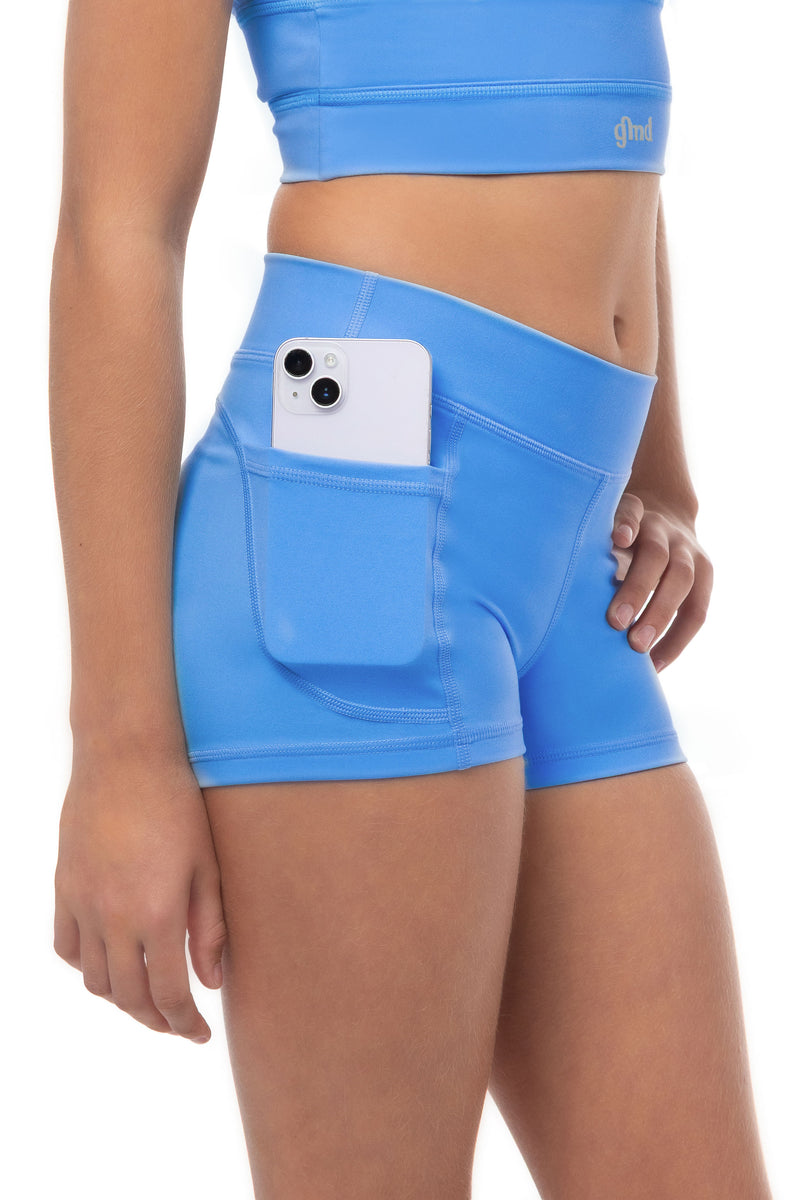 Luxe Shorts - Lagoon Blue
