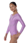 Zora Long Sleeve Competition Leotard- Fig