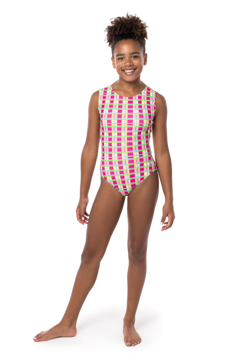 Candy Plaid Leotard