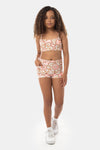 Halia Luxe Shorts - Peach