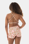 Halia Luxe Shorts - Peach