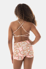 Halia Luxe Shorts - Peach