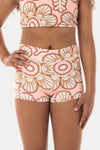 Halia Luxe Shorts - Peach