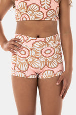 Halia Luxe Shorts - Peach