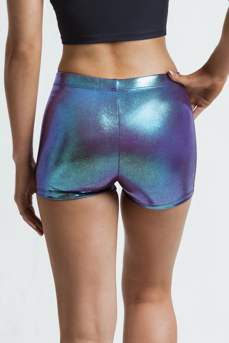 Grape Pearl Rainbow Mystique Shorts