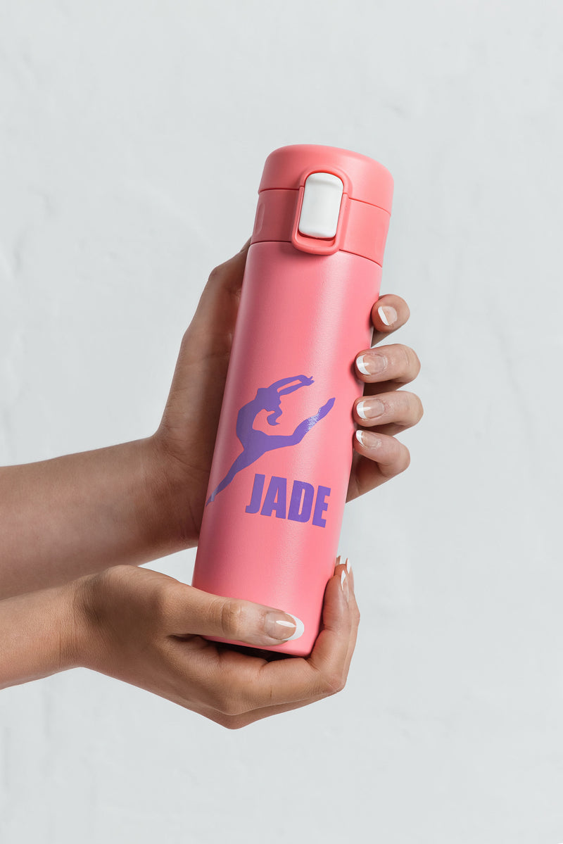 WAG thermo bottle with personalised name