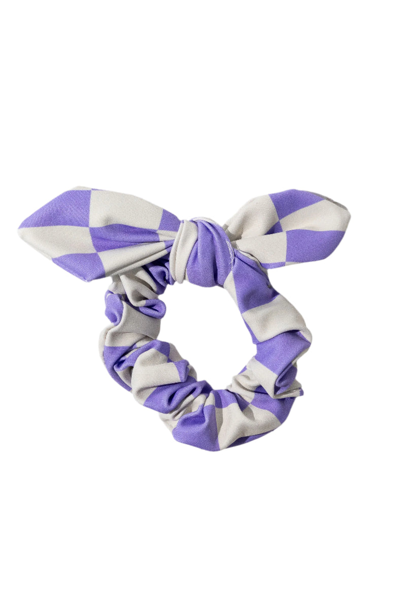 Dizzy Violet Scrunchie Bow