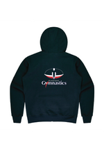 Gladstone Gymnastics-  Navy Zip Hoodie